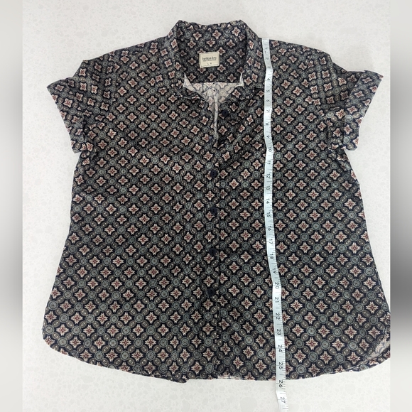 Betina Lou Mila Blouse - Mosaic pattern - Picture 5 of 6